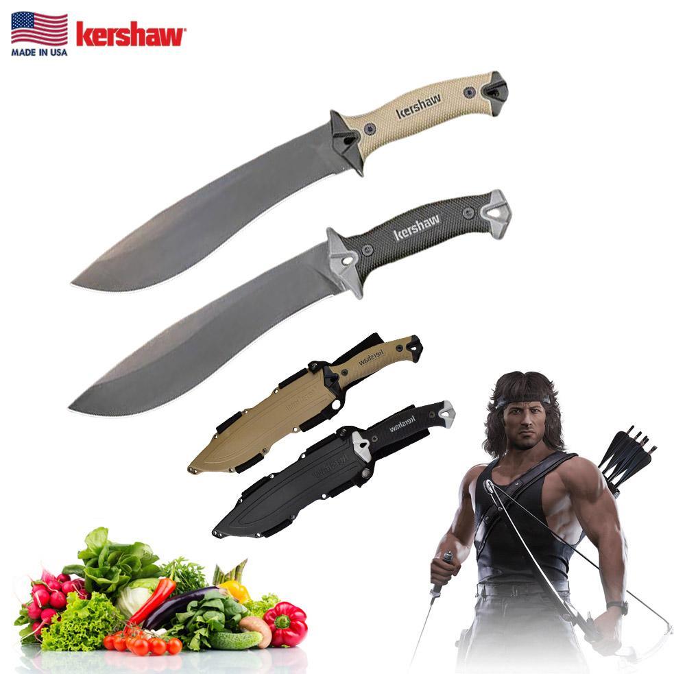 มีดพกยุทธวิธี KERSHAW 1077 สำหรับตั้งแคมป์ ล่าสัตว์ เหมาะสำหรับกิจกรรมกลางแจ้งในป่า