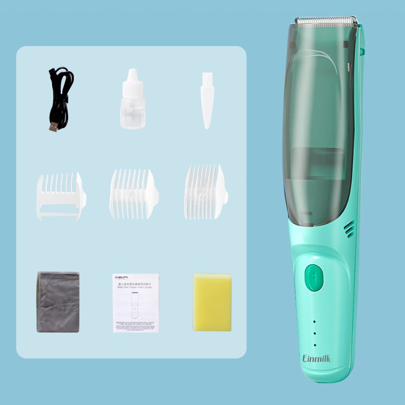 [Einmilk]เด็กมีดโกน USB ชาร์จตัดผมกันน้ำตัดผมเครื่องกำจัดขนBaby Hair Shaver USB Rechargeable Hair