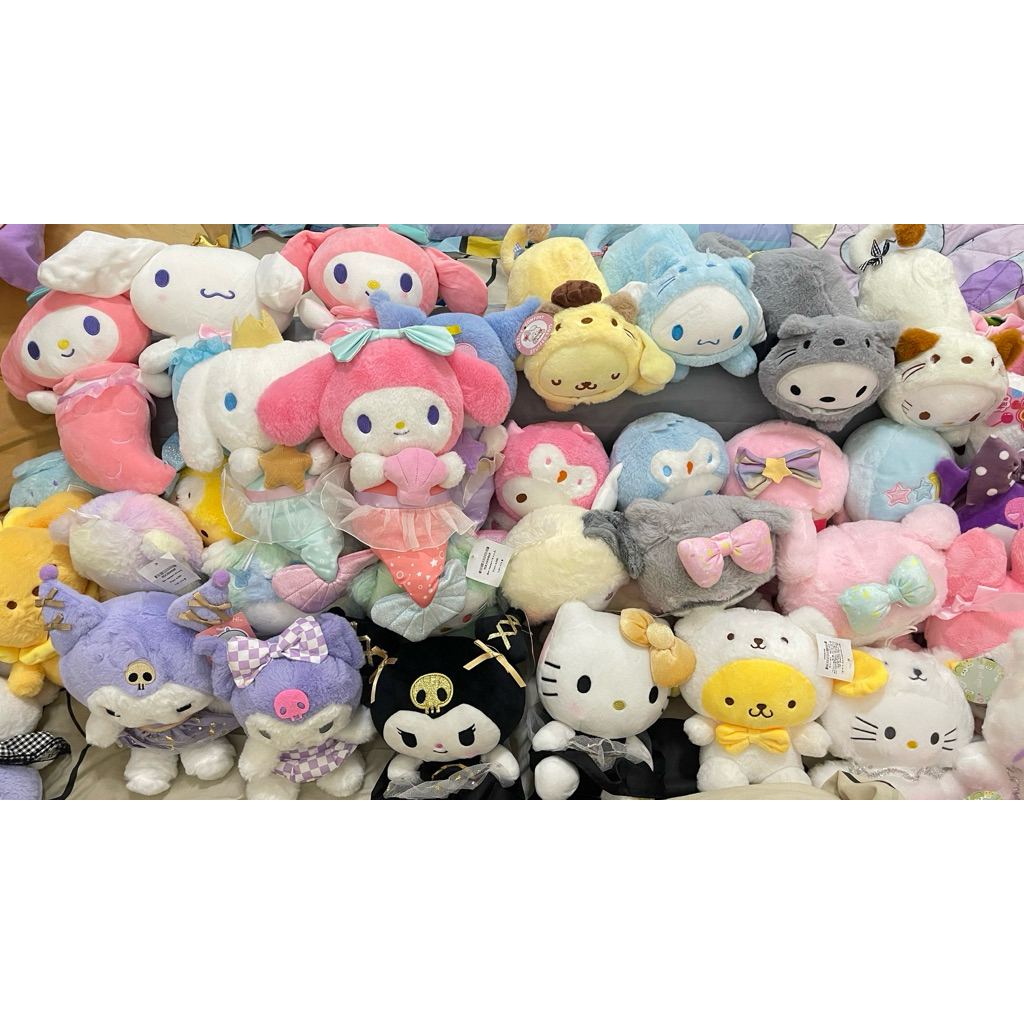 พร้อมส่ง ตุ๊กตาซานริโอ้ Sanrio ขนาด 7-8 นิ้ว