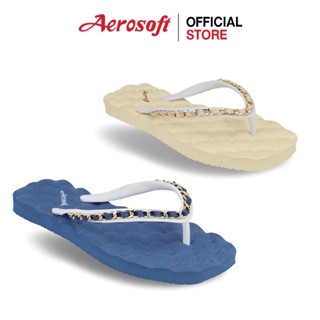 Aerosoft รองเท้าแตะหูหนีบ รองเท้าแตะผู้หญิงแบบสวม บางเบา ใส่…