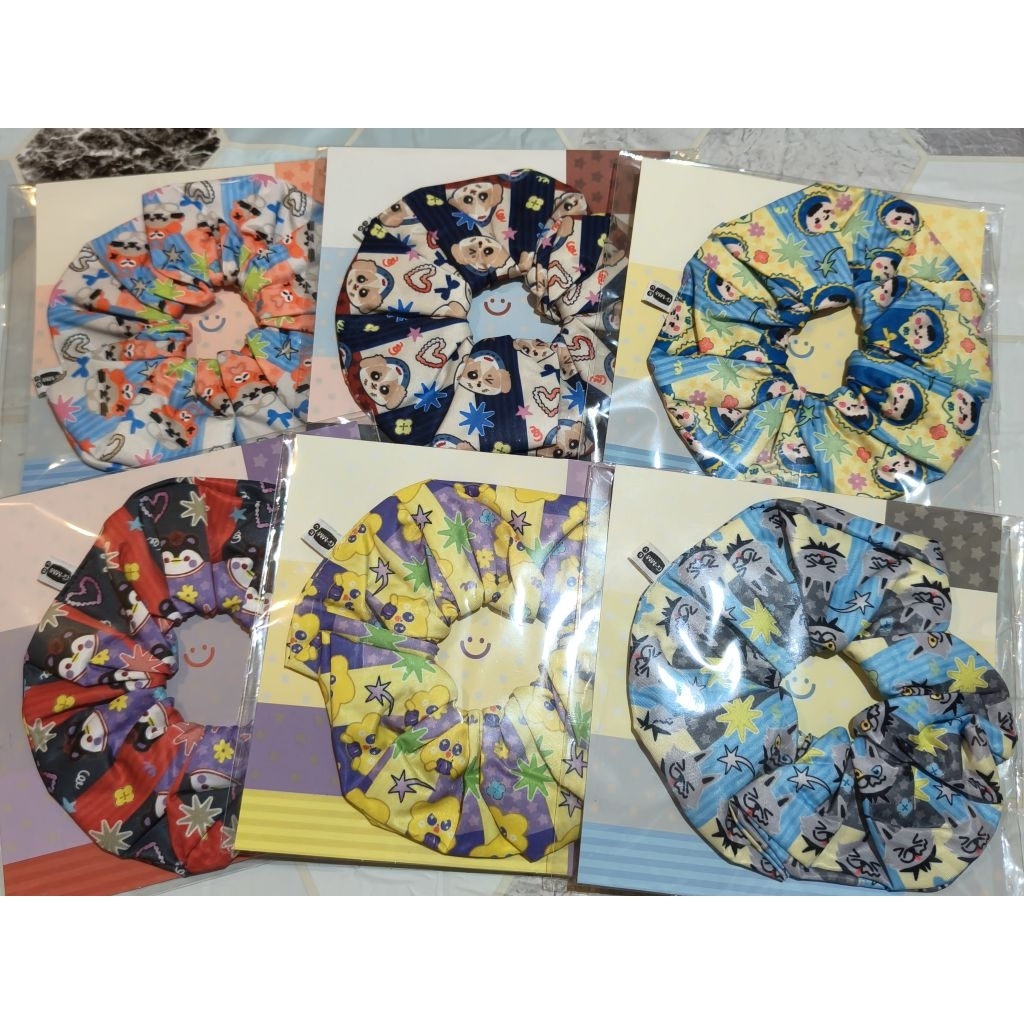 {📬พร้อมส่ง} GMMTV Official Merchandise | Hair Scrunchie | Nong Nooong | Wesley | Jummo | Guinzly | C