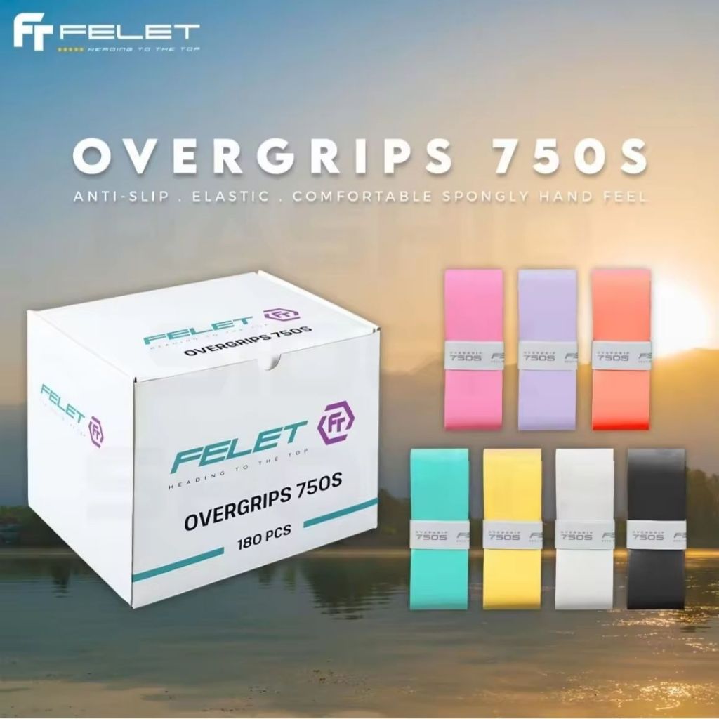 กริปด้ามแบดมินตัน Felet Overgrip 750S (สินค้าลิขสิทธิ์แท้ 100%)