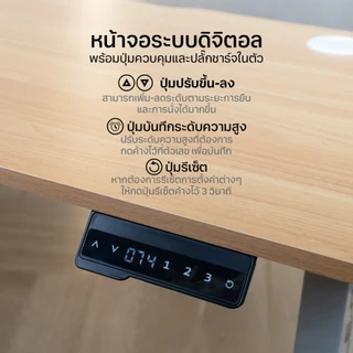[ประกัน 1ปี] NUBWO NDO-02 โต๊ะปรับระดับไฟฟ้า โต๊ะทำงาน Gaming Desk มี 4 สี รองรับใช้งานได้ทั้งนั่งและยืน ฟังก์ชั่นครบ