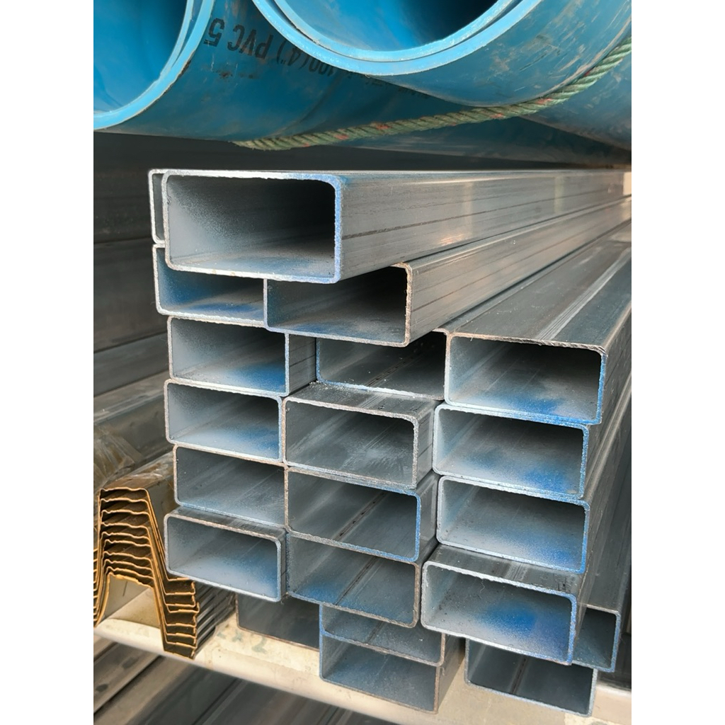 เหล็กกล่อง2x1นิ้วหนา1.2มิลยาว100cm