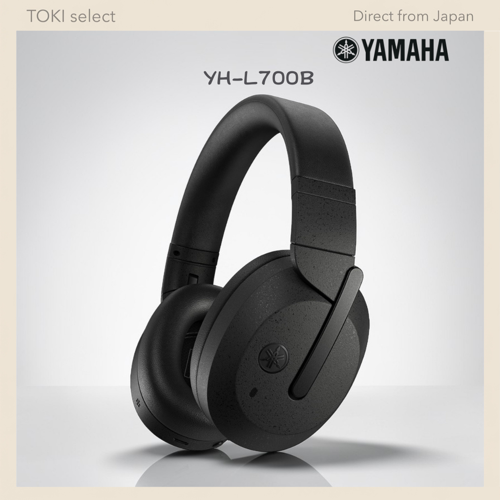 YAMAHA YH-E700B Wireless ANC Headphones Gaming Mode Ambient Sound Black
