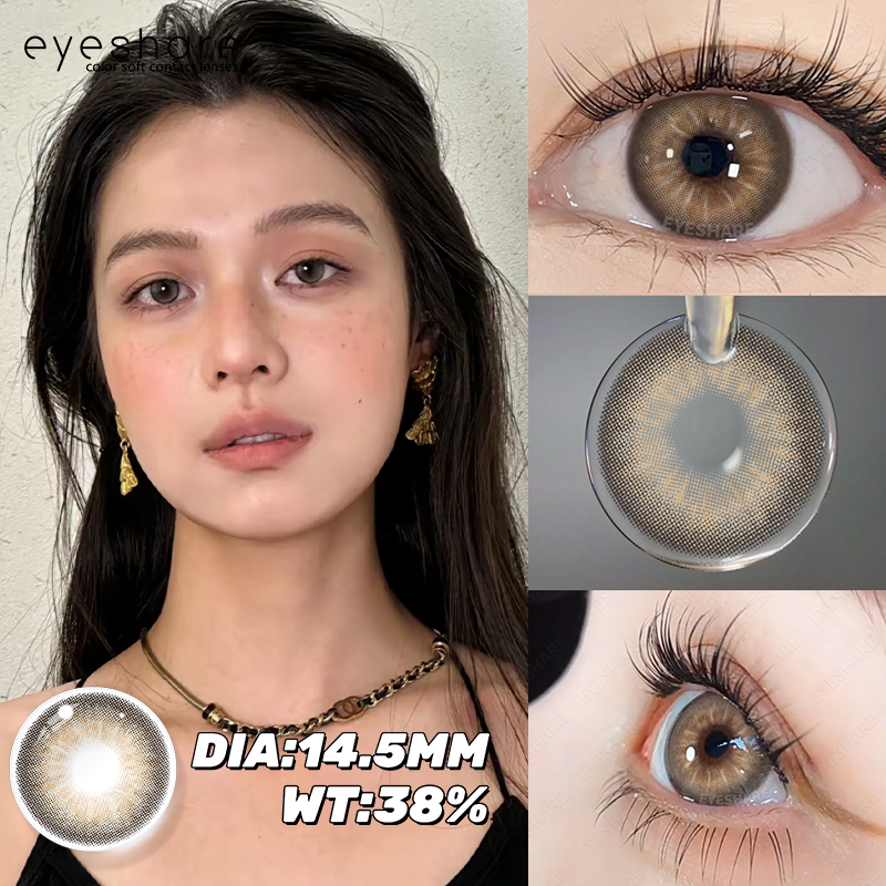 {0.00~-6.00}nanalam series คอนแทคเลนส์สายตาสั้น DIA14.5mm ตาโต lens คอนแทคเลนส์แฟชั่น