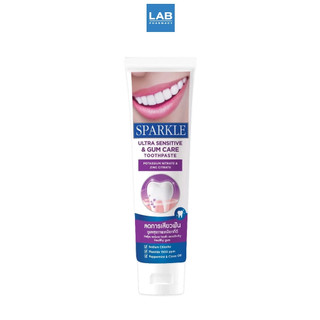 Sparkle Ultra Sensitive & Gum Care Toothpaste 100g. สปาร์คเคิล อัลตร้า เซนซิทีฟ แอนด์ กัม แคร์ ทูธเพสท์ 100 กรัม