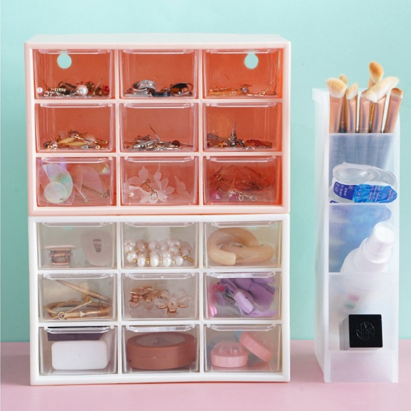 กล่องจัดเก็บอเนกประสงค์ DEMA พร้อมสติกเกอร์