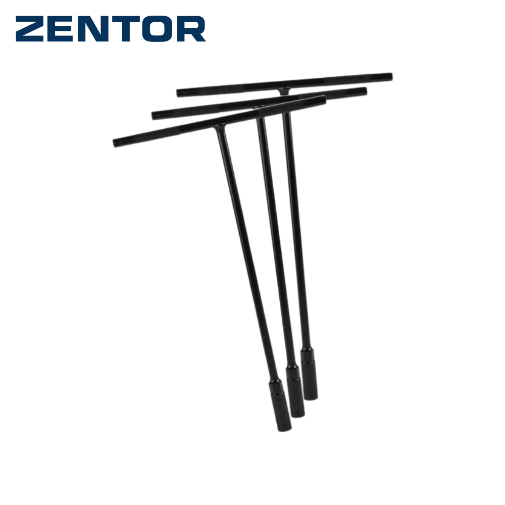 Zentor ประแจบล็อก ประแจบล็อกตัว T อเนกประสงค์ วัสดุเหล็ก Cr-V แข็งแรง ทนทาน มีหลายขนาดให้เลือก T Wrench