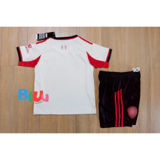 ชุดบอลเด็ก (เสื้อ+กางเกง) aิวเวos์wลู 3 สี ปี 2025-26 เกรดแฟนบอล(3A) สามารถเพิ่มเบอร์ชื่อได้