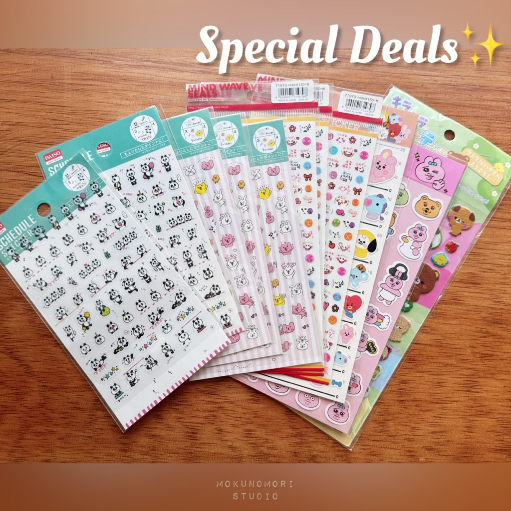 ญี่ปุ่น 🇯🇵 Daiso Sticker Opanchu Usagi Sticker