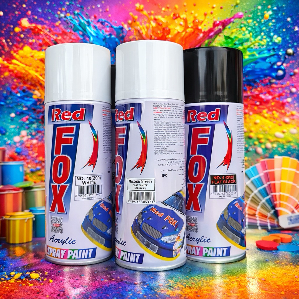 สีสเปรย์ "เรด ฟ็อกซ์" Red fox