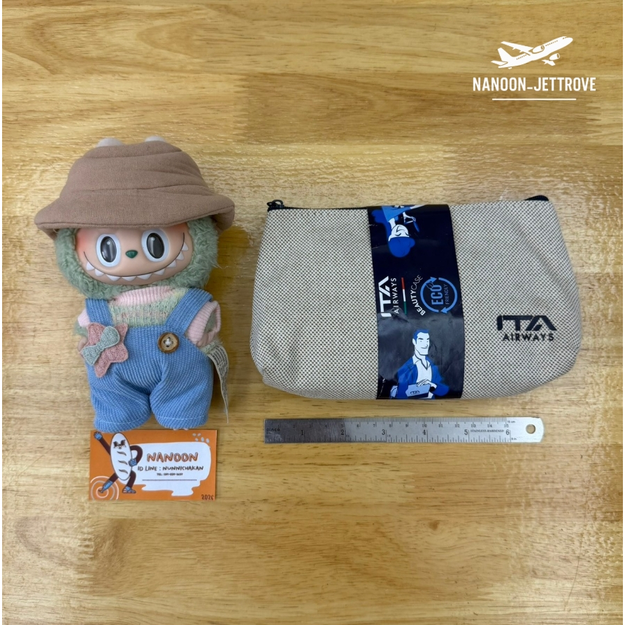✨ NEW ITA Airways Amenity Kit สายการบินอิตาลี พร้อมของในซีล