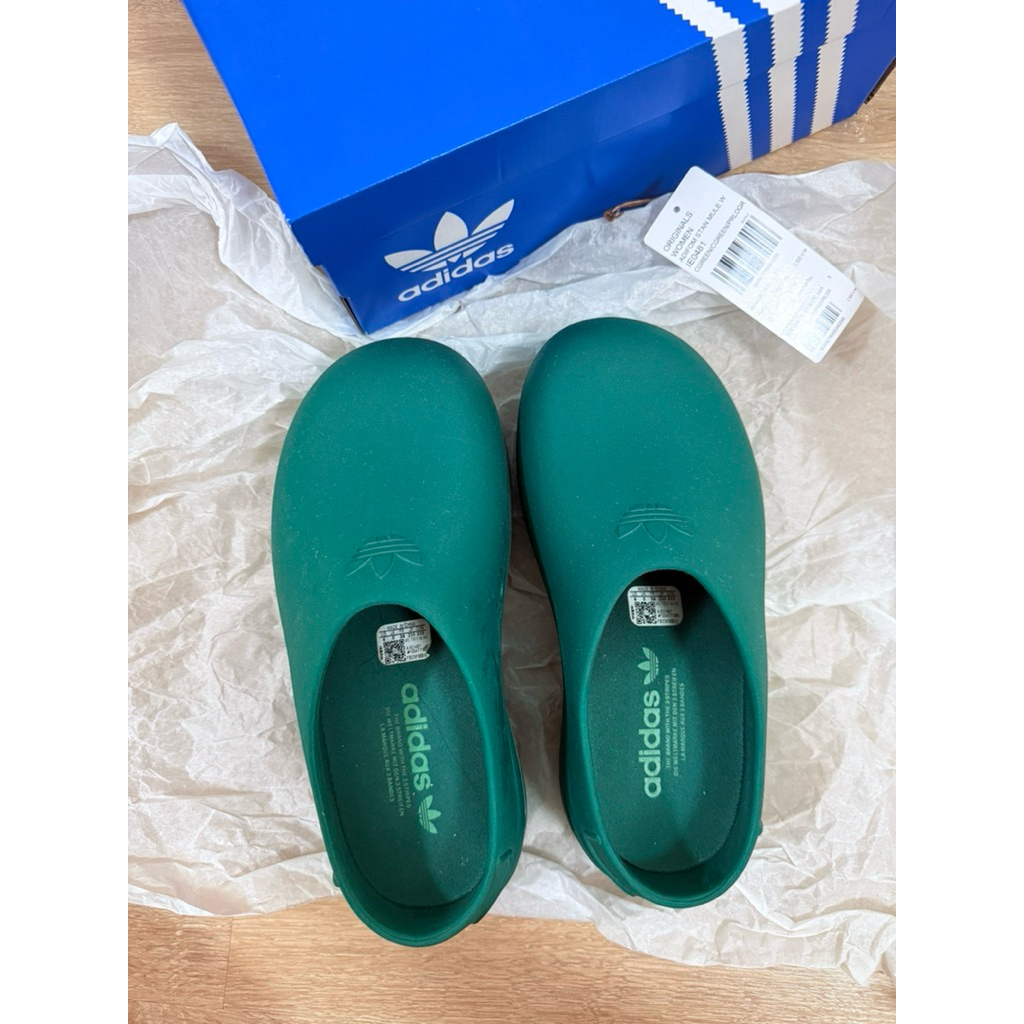 แท้💯💯จากช็อป JD SPORT : adidas Lifestyle Adifom Stan Smith Mule Shoes Women Green IG3181