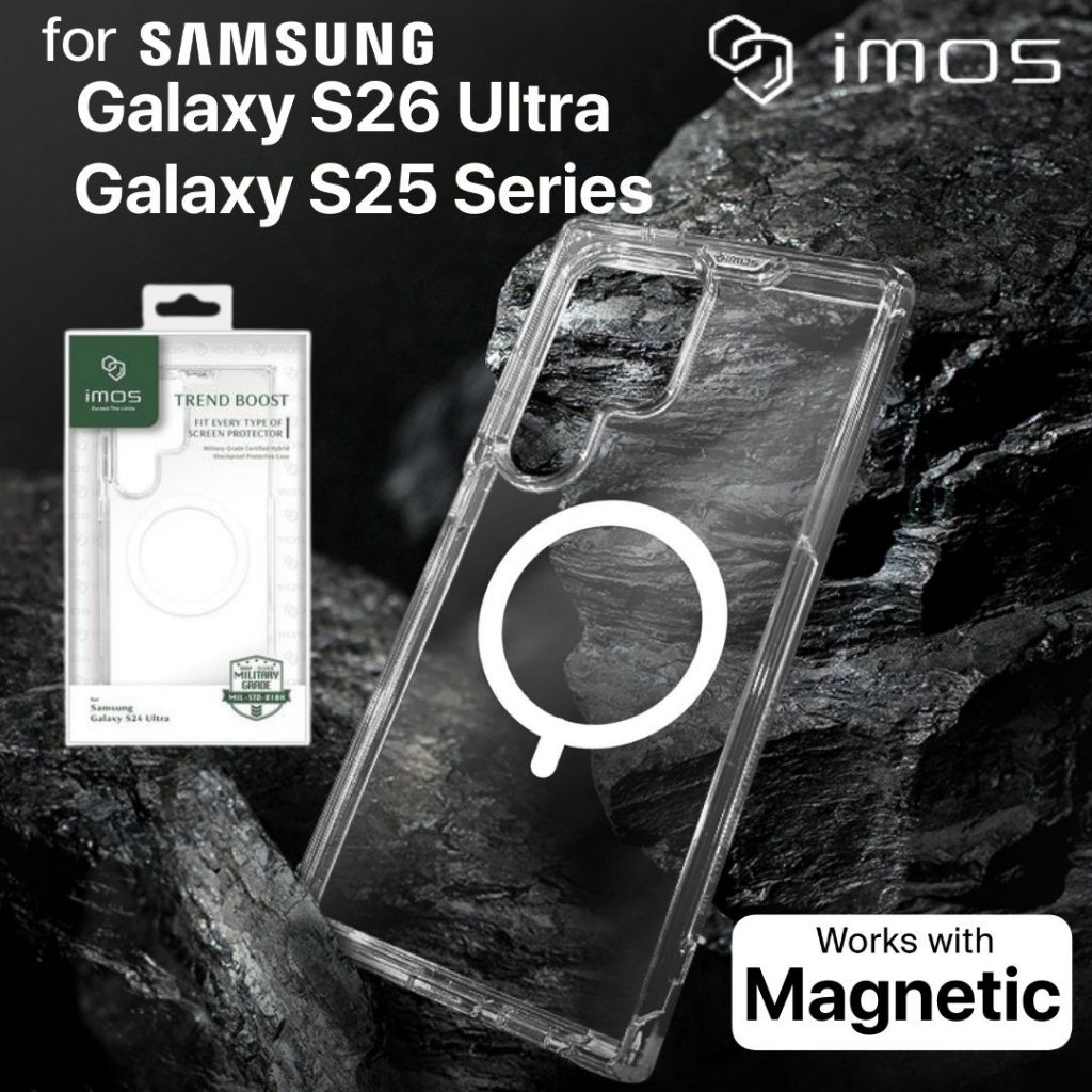 (ส่งทันที) เคส IMOS TREND BOOST สำหรับ Samsung Galaxy S26 Ultra / S25 Ultra / S25 Plus / S25