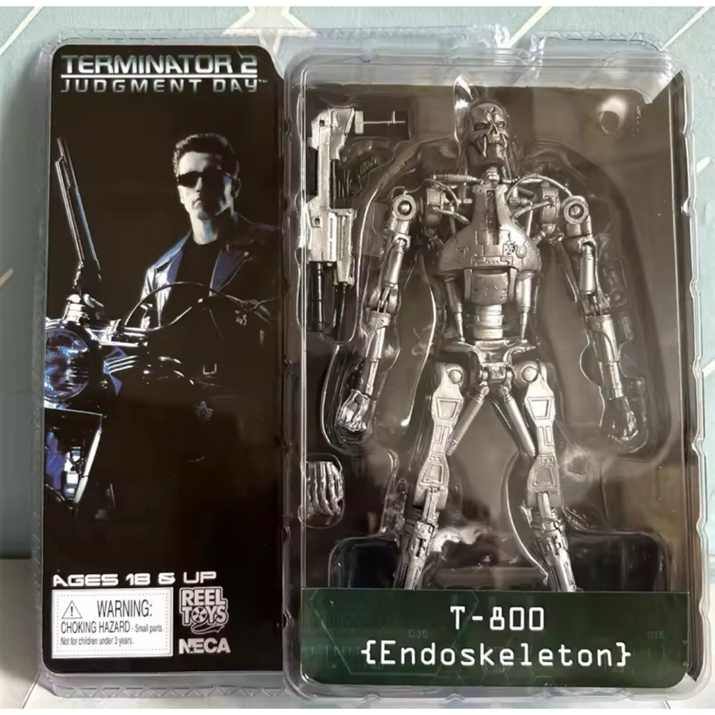 Terminator 2 Judgment Day T-800 Endoskeleton PVC Action Figure 18 cm