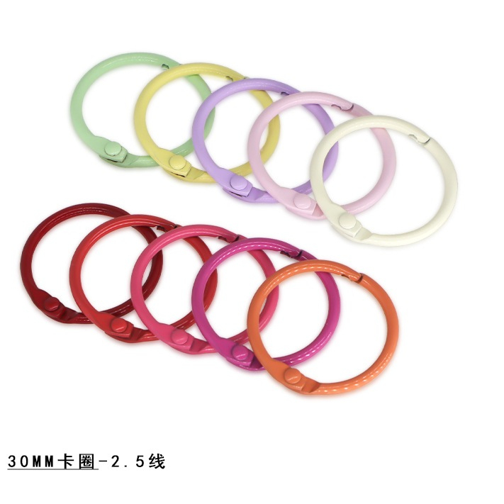 m20 ห่วงกลม ขนาด3 cm เซ็ต 5 ชิ้น