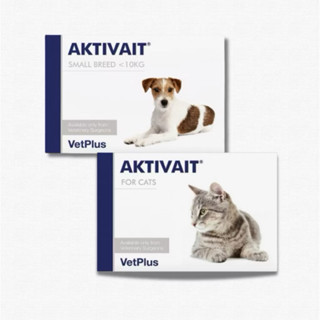 [พร้อมส่ง] VetPlus AKTIVAIT วิตามินบำรุงสมองและระบบประสาท สำ…