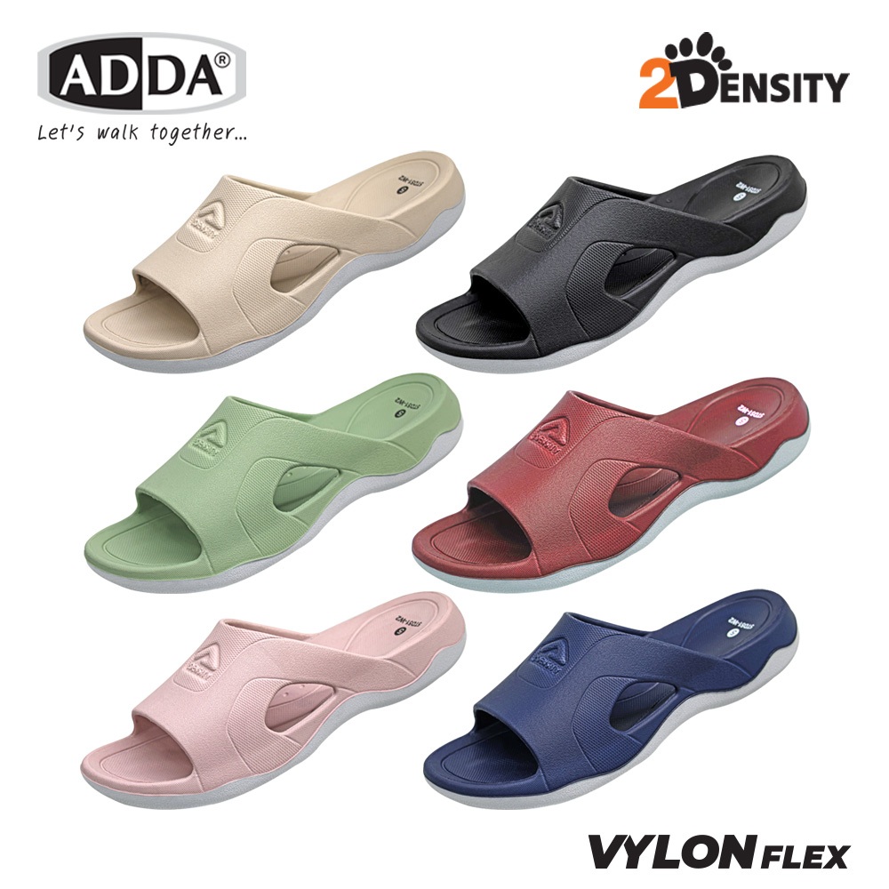 ADDA 2density รองเท้าแตะ รองเท้าลำลอง สำหรับผู้หญิง แบบสวม รุ่น  5TD51W2  (ไซส์ 4-6)