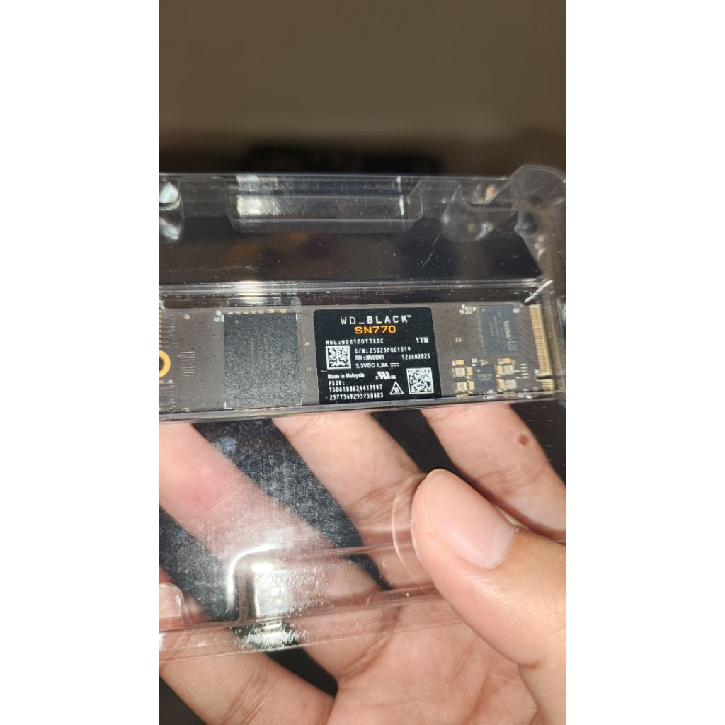 wdblack sn770 1tb ประกันเหลือ 4 ปี