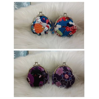 (สินค้าพร้อมส่งจากไทย)กระเป๋าใส่เหรียญเสริมโชคลาภ,แมวนำโชคตามความเชื่อสไตล์ญี่ปุ่น