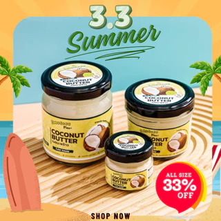 เนยมะพร้าว สูตร Low Sugar หวานน้อย Vegan น้ำตาลน้อย ไฟเบอร์สูง ไม่มีคอเลสเตอรอล สายคลีน หวานน้อย