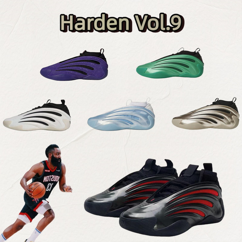 แบรนด์ใหม่ Harden Vol 9 รองเท้าบาสเกตบอล ระบายอากาศ ลดแรงกระแทก แฟชั่น