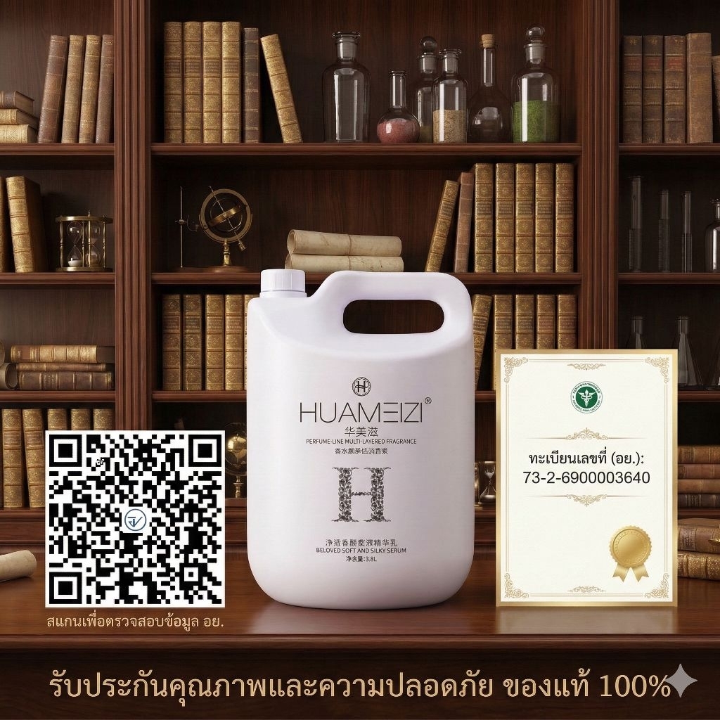 ครีมนวดผมกลิ่นสปอร์ต HUAMEIZI 3.8ลิตร ของแท้100% มีเลข อย.