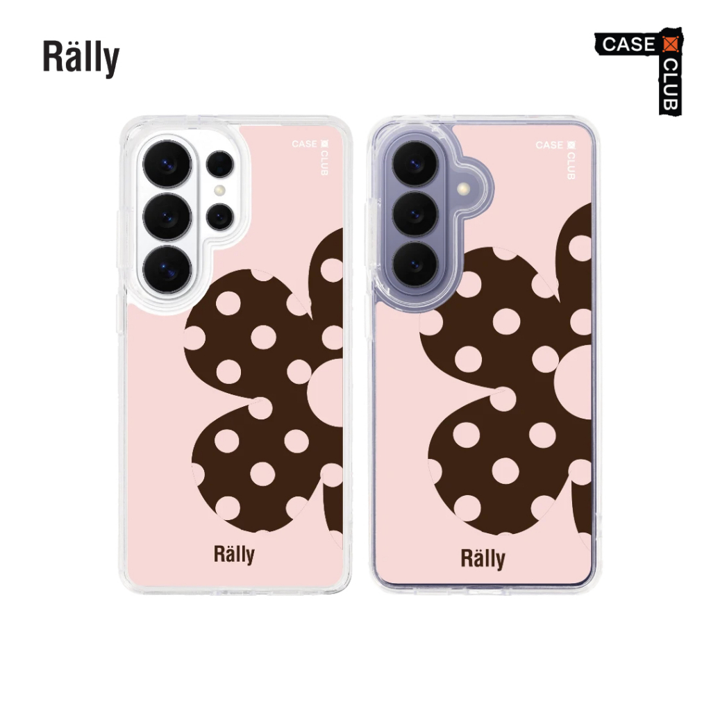 CaseClub เคสซัมซุง เคสแม่เหล็ก ลาย Rally Blush Bloom Rally ดอกไม้ลายจุด สำหรับ Galaxy S26/S26 Ultra