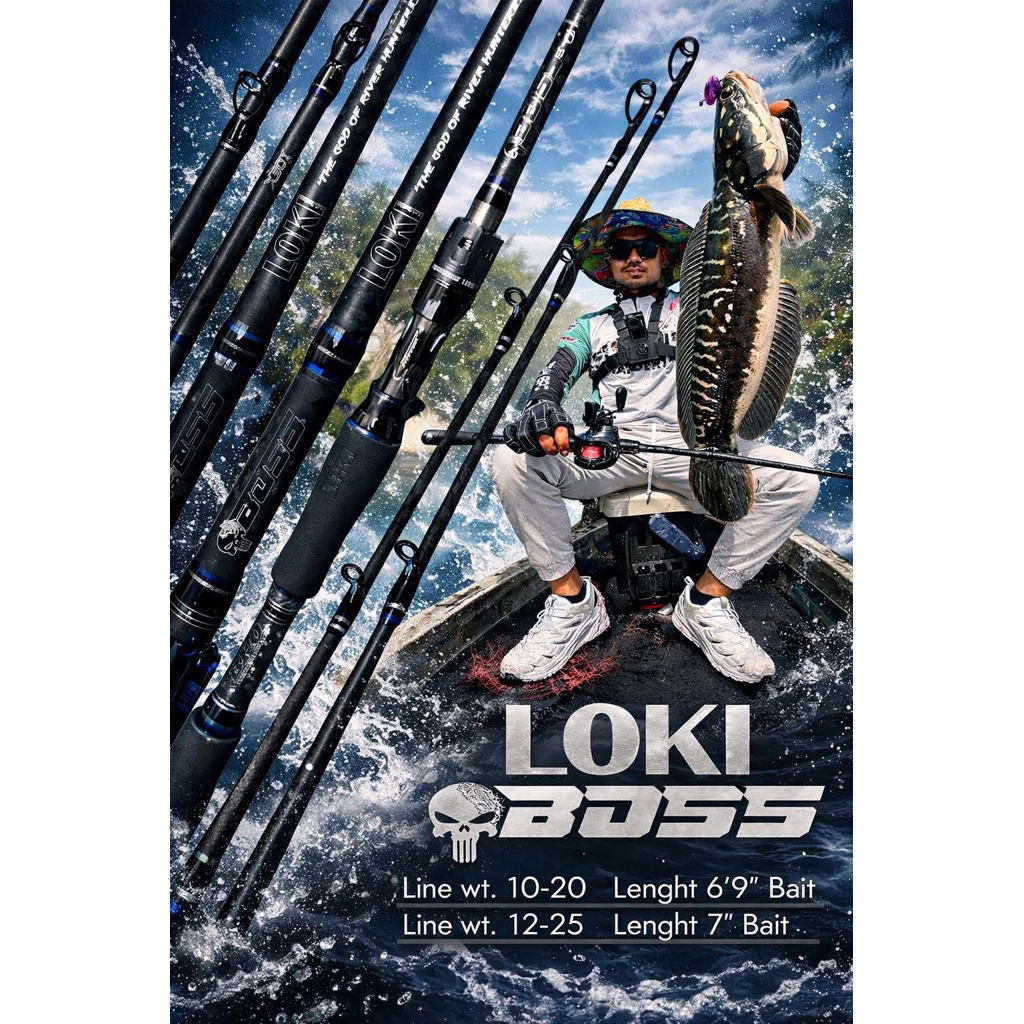 คันเบทตีเหยื่อปลอม BOSS LOKI ปี2026