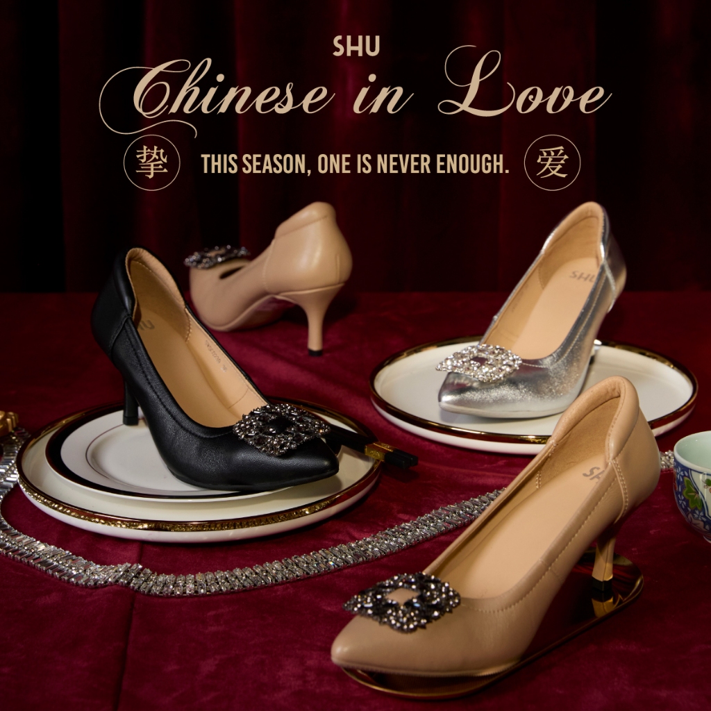 SHU CELEBHEELS 2.5" BIJOU รองเท้าส้นสูง