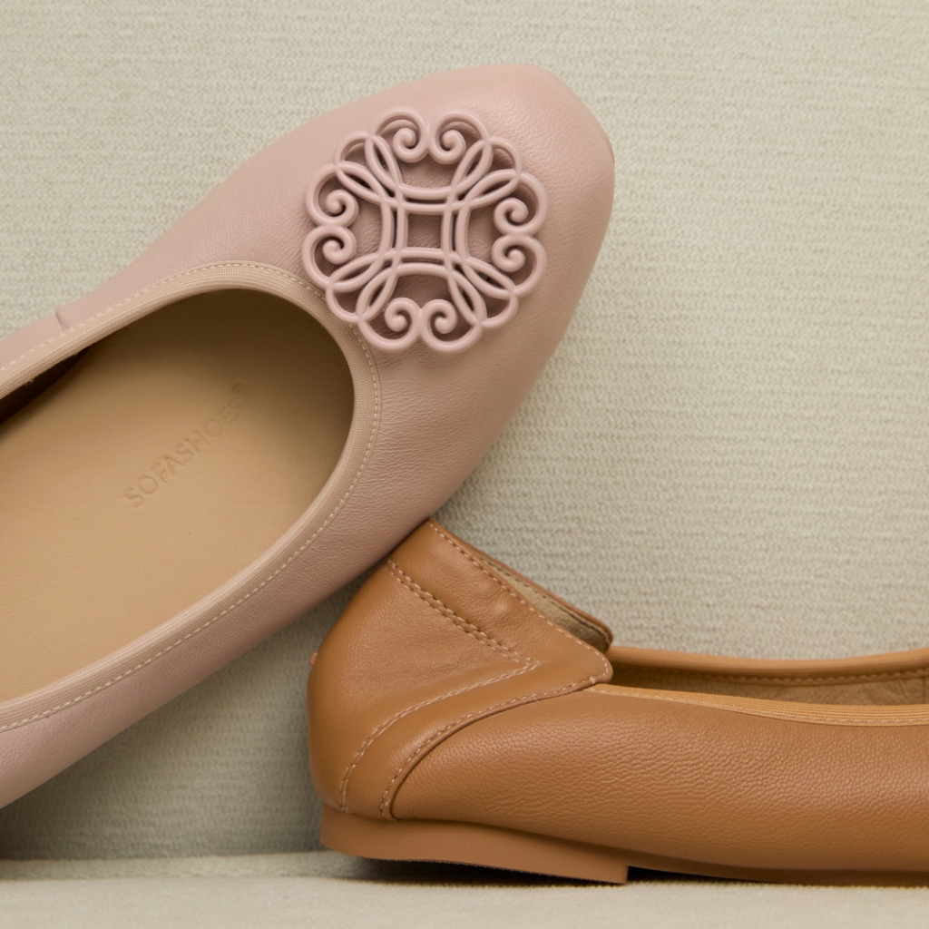 SHU SOFYSOFA INFINITE HEART ONTONE รองเท้าคัชชู