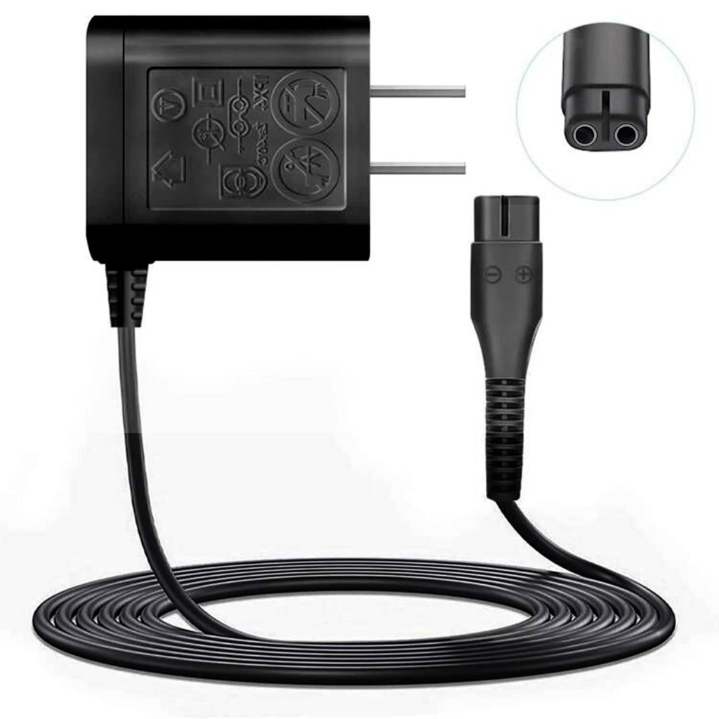 A00390 Compatible with Philips Shaver Charger 4.3V Power Cord Adapter Norelco มีดโกนหนวด อะแดปเตอร์ชาร์จไฟ