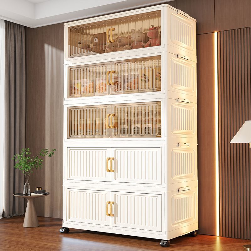 Living Pace ตู้เก็บของ ตู้เก็บของขนาดใหญ่ ตู้เก็บของอเนกประสงค์ 90CM มีล้อเลื่อน รับน้ำหนักได้ 200 K