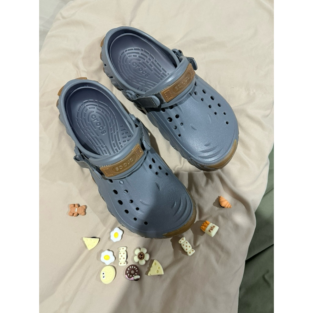 รองเท้าcrocs(42-43) รุ่น ECHO GUM RO CLOG - SLATE GREY (ซื้อมาผิดไซต์)