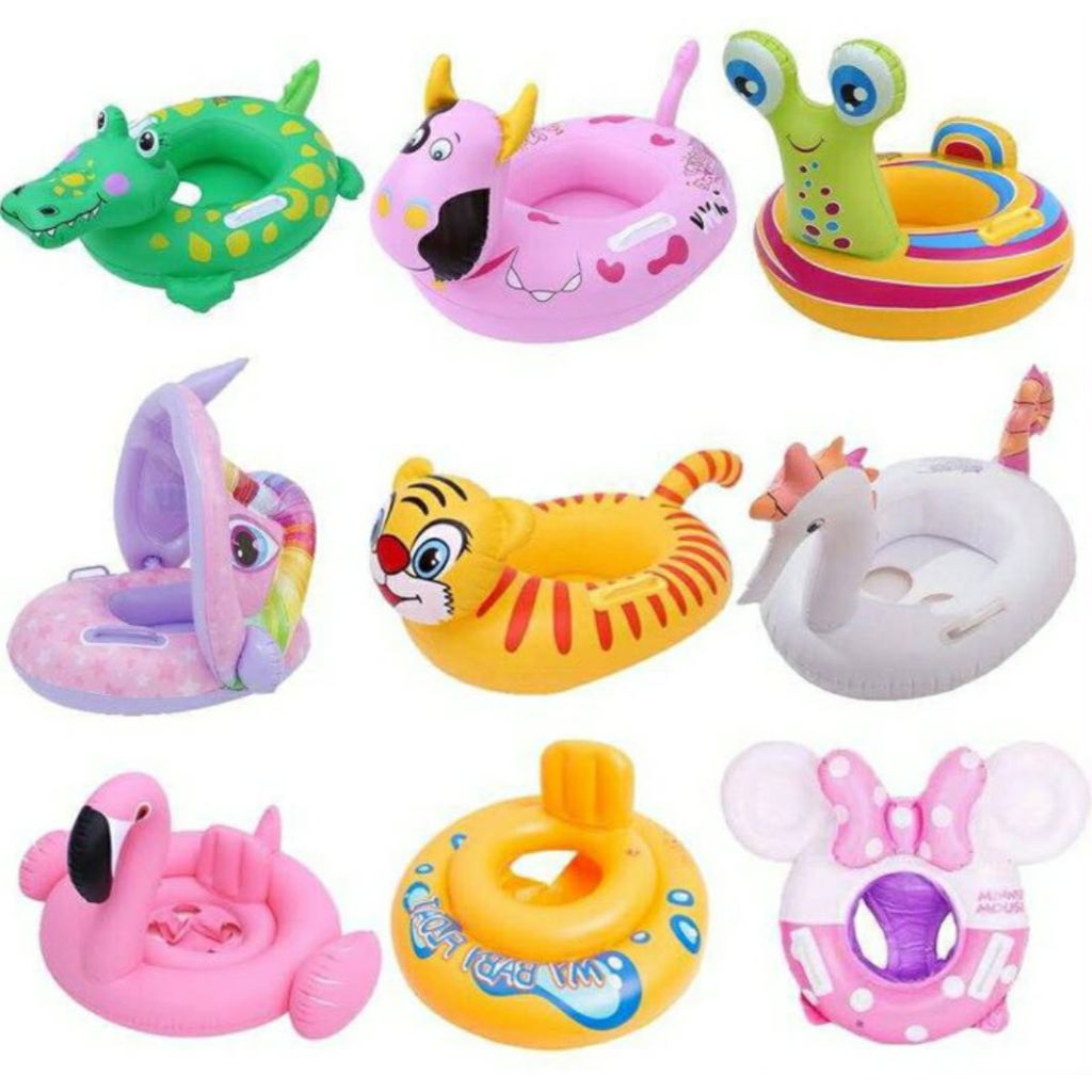 ห่วงยางเด็ก ห่วงยางสอดขาเด็ก สำหรับเด็ก 6 เดือนขึ้นไป รับน้ำหนักได้ไม่เกิน 20กก. ของเล่นเป่าลมสระน้ำ