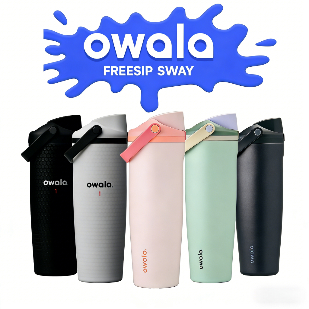 ของแท้ USA! Owala FreeSip Sway 30oz กระติกน้ำเก็บเย็น พร้อมส่ง