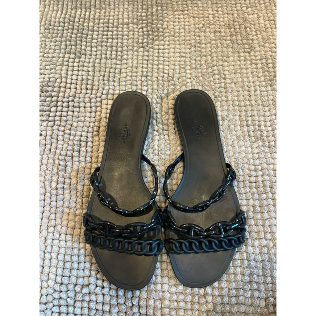 รองเท้าแตะสวมHermesมือ2ของแท้