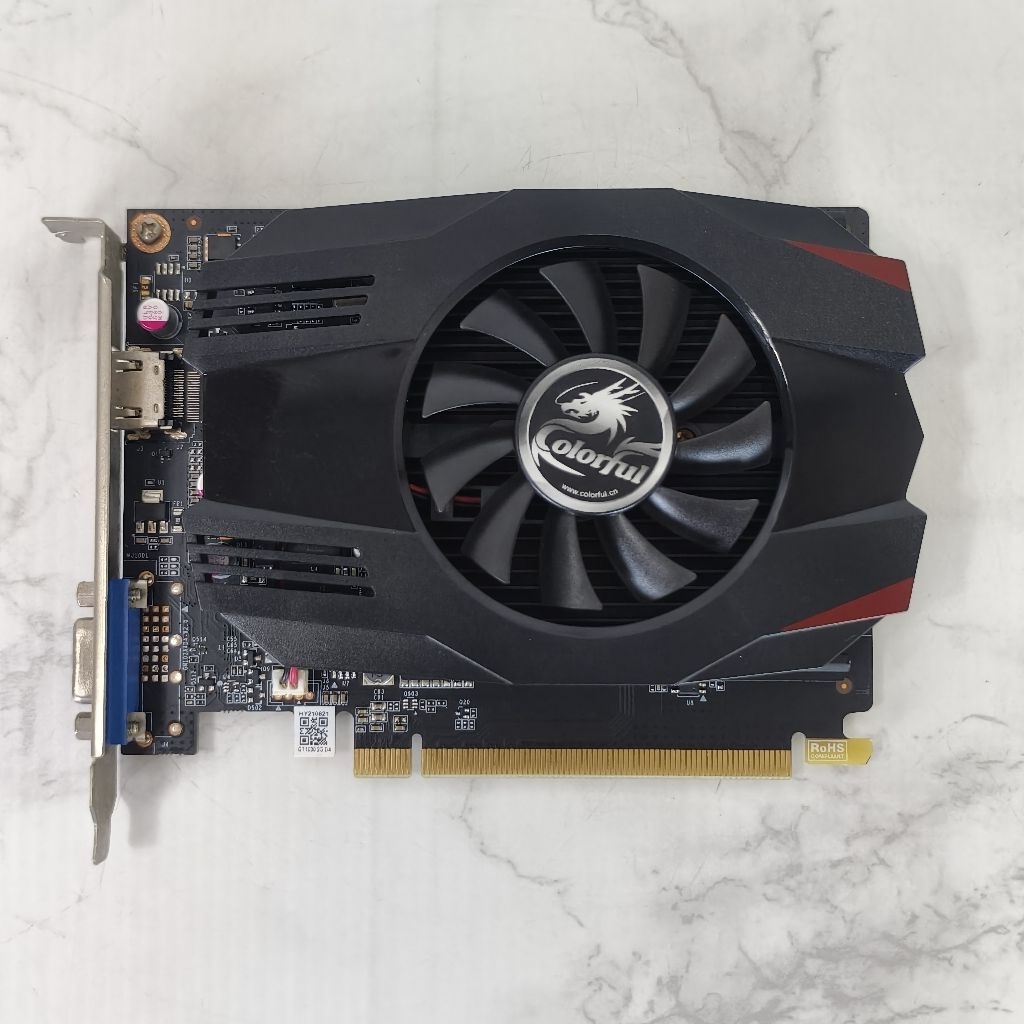 COLORFUL GT1030 2G D4 มือสอง ไม่ต่อไฟเพิ่ม