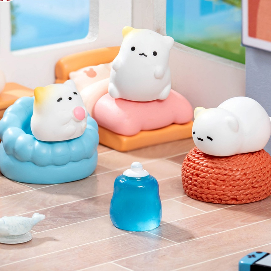 j460ลูกแมวบ้านตุ๊กตาของจิ๋วจำลองของเล่น