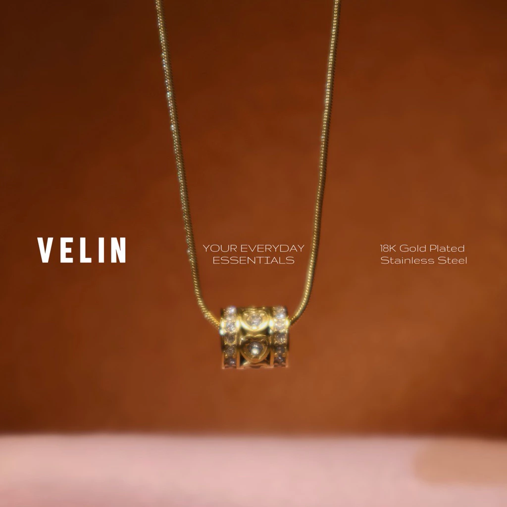 gigaglam velin necklace | สร้อยคอ ไม่ลอก ไม่ดำ