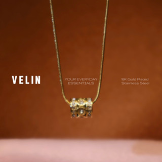 gigaglam velin necklace | สร้อยคอ ไม่ลอก ไม่ดำ