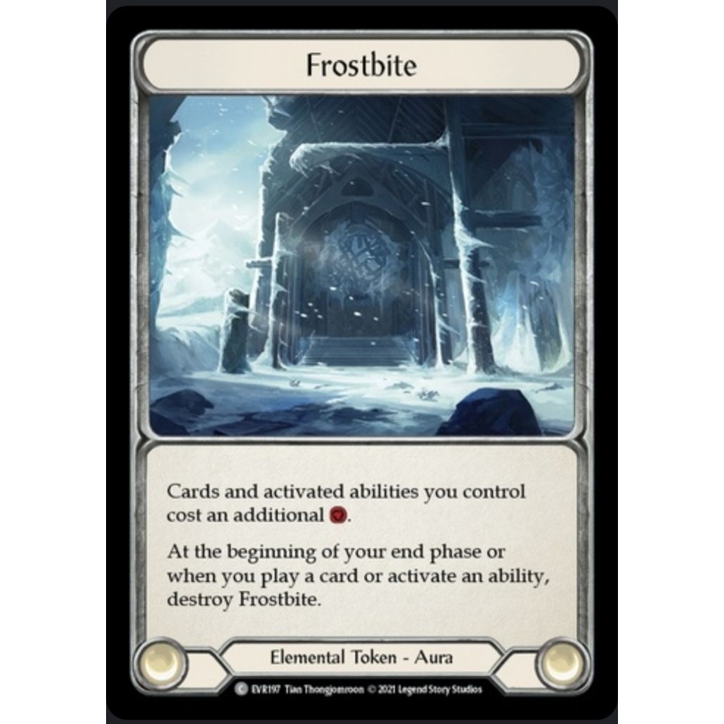 Flesh and blood:Frostbite(Foil)
