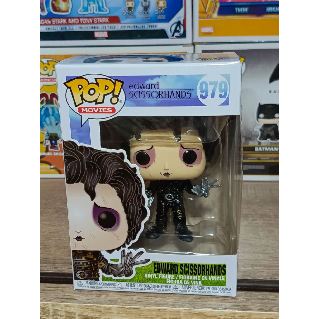 Funko Pop! : Edward​ Scissorhands - Edward  Scissorhands [ กล่องสินค้า - 9/10 ]