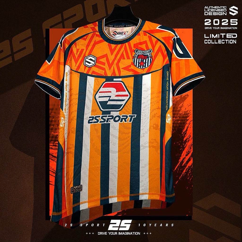 NEW! 2S COLLECTION LIMITED EDITION 🎉  เสื้อที่ทุกคนรอคอยจากแบรนด์ 2S SPORT📍สีส้ม