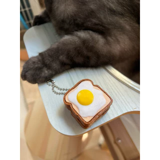 ขนมปังโทสต์ Clicker กดได้มีเสียง ของเล่น ของฝาก กดเพลินแก้เครียด