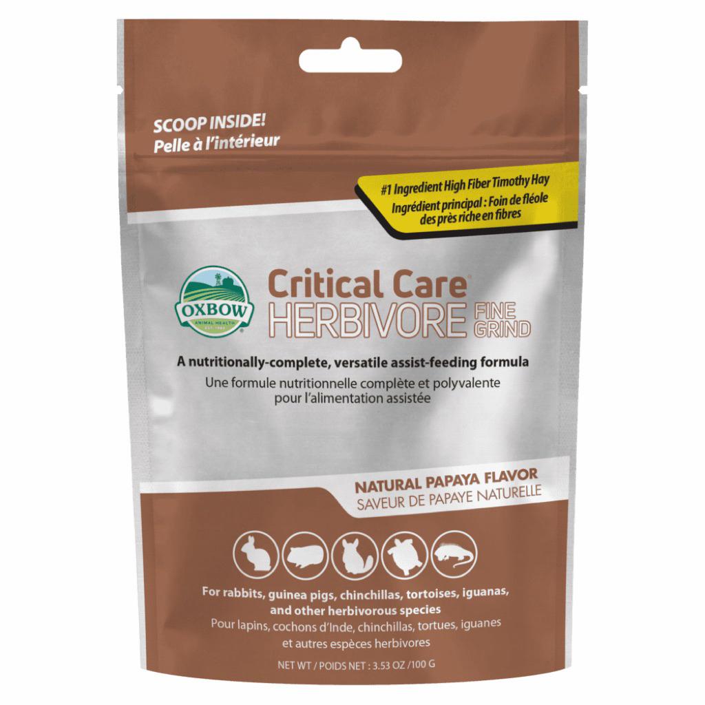 Oxbow critical care fine grind 100 g