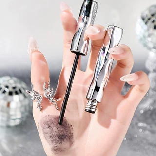 มาสคาร่าขนตาหลอดเหล็กขนาดเล็ก eye lash makeup มาสคาร่าไฟเบอร์เนื้อละเอียดพิเศษ 4d เอฟเฟกต์ธรรมชาติ ซักได้ ติดทนนาน