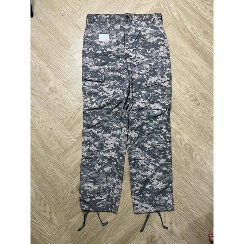 เอว36  ยาว45  กางเกงทหารอเมริกาแท้ ลายพราง งานกอฃทัพ USA ลายมัลติแคม ACU วูดแลนด์ ผ้าหนา ทนทาน #H245
