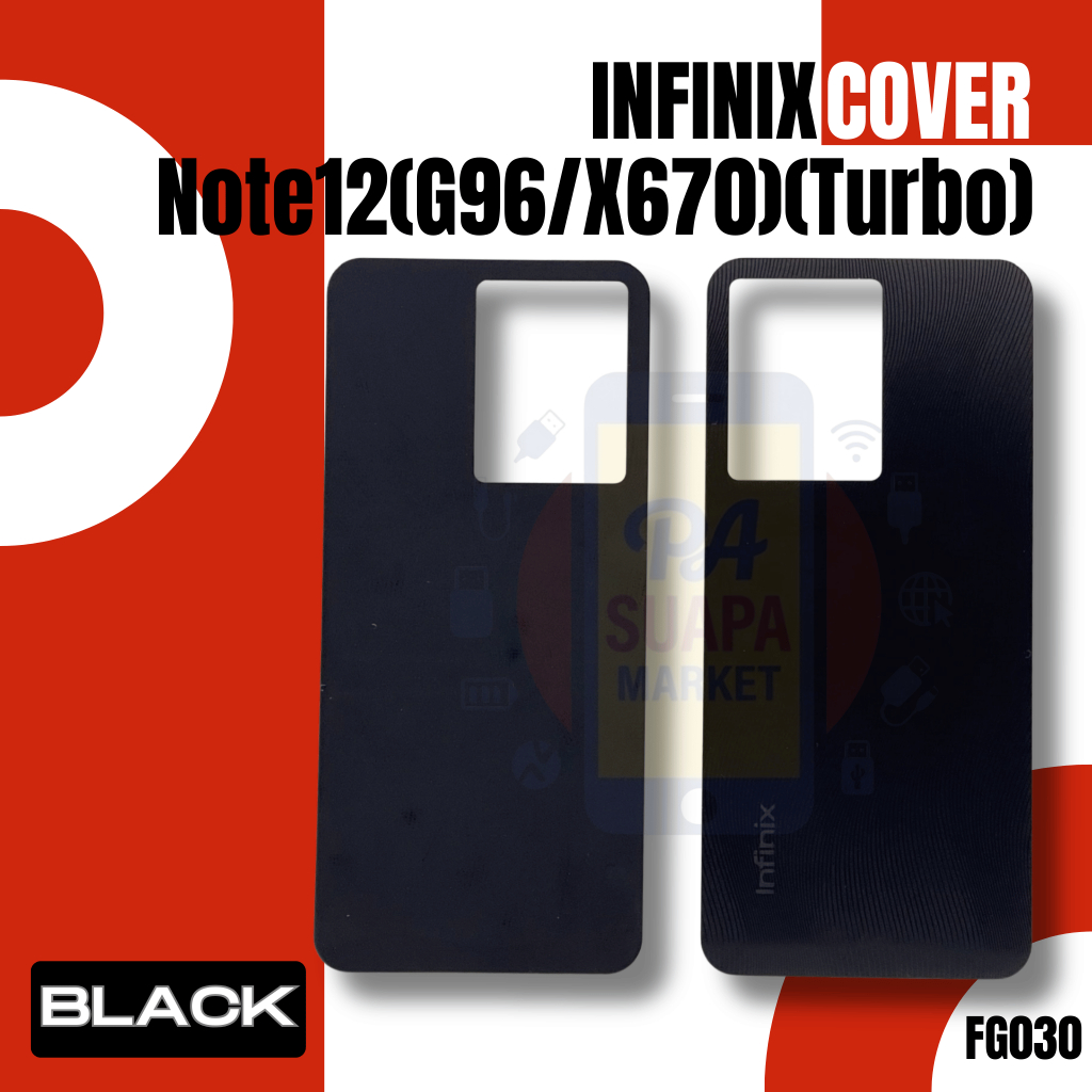 Back Cover for Infinix Note12(G96/X670)(Turbo)